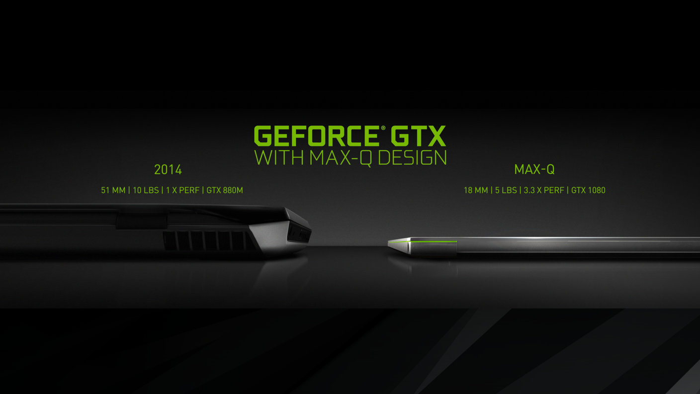Mania Blitz marionet Introducing GeForce GTX Laptops with Max-Q Design: Thin, Fast, Quiet Gaming  Powerhouses | GeForce News | NVIDIA