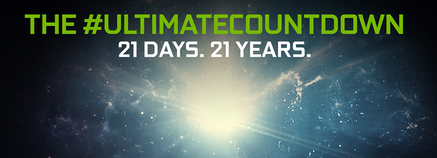 The #UltimateCountdown - 21 Days, 21 Years