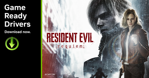Resident Evil™ Requiem GeForce Game Ready Driver Released