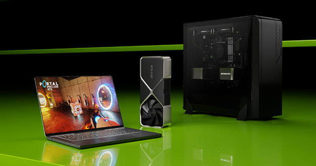NVIDIA RTX IO GPU-Accelerated Storage Technology Debuts This Month In Portal: Prelude RTX and Ratchet & Clank: Rift Apart
