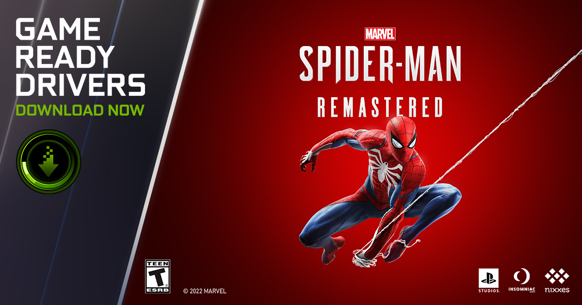 Marvel's Spider-Man Remastered já Disponível para PC com NVIDIA DLSS, DLAA,  Ray Tracing e Muito Mais, Notícias GeForce