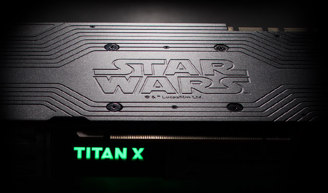 Star Wars Titan Xp case detailing
