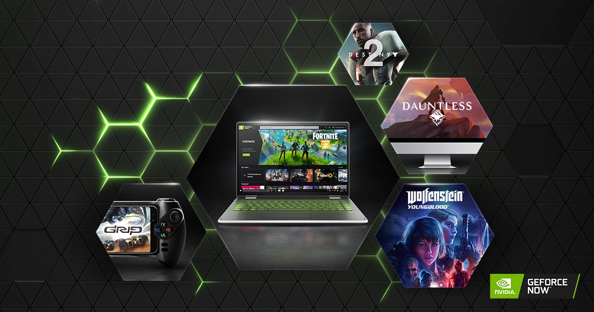 Imagem promocional do serviço de nuvem Nvidia GeForce Now | Divulgação/Nvidia