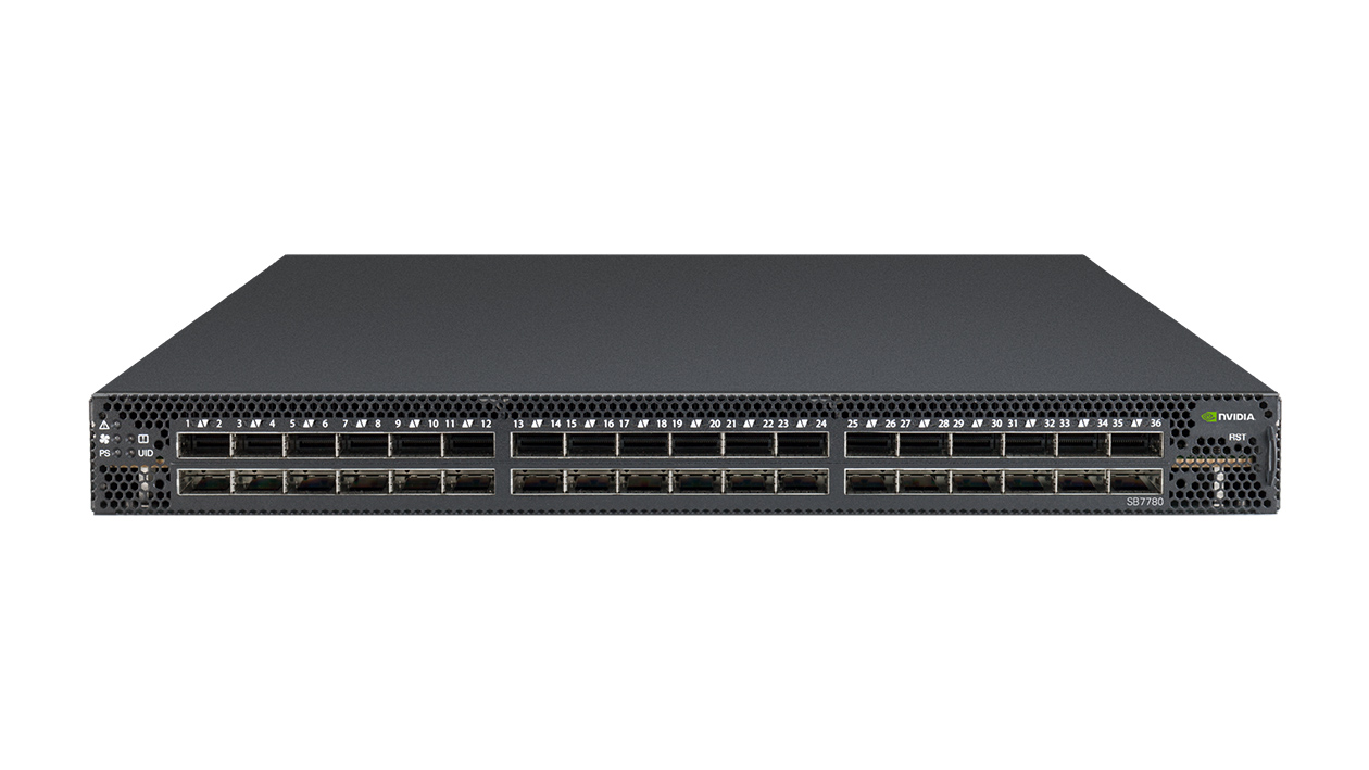 NVIDIA Mellanox SB7780/7880 InfiniBand Router Switch Series | NVIDIA
