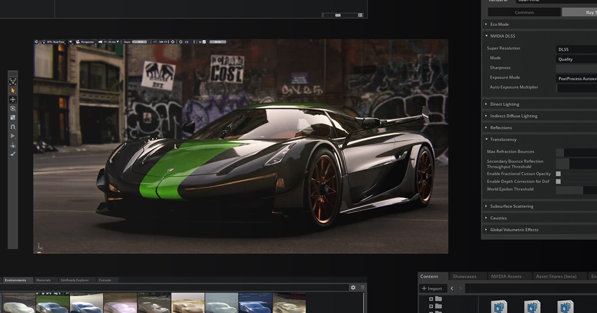 OpenUSD による世界の構築を加速する Omniverse USD Composer | NVIDIA