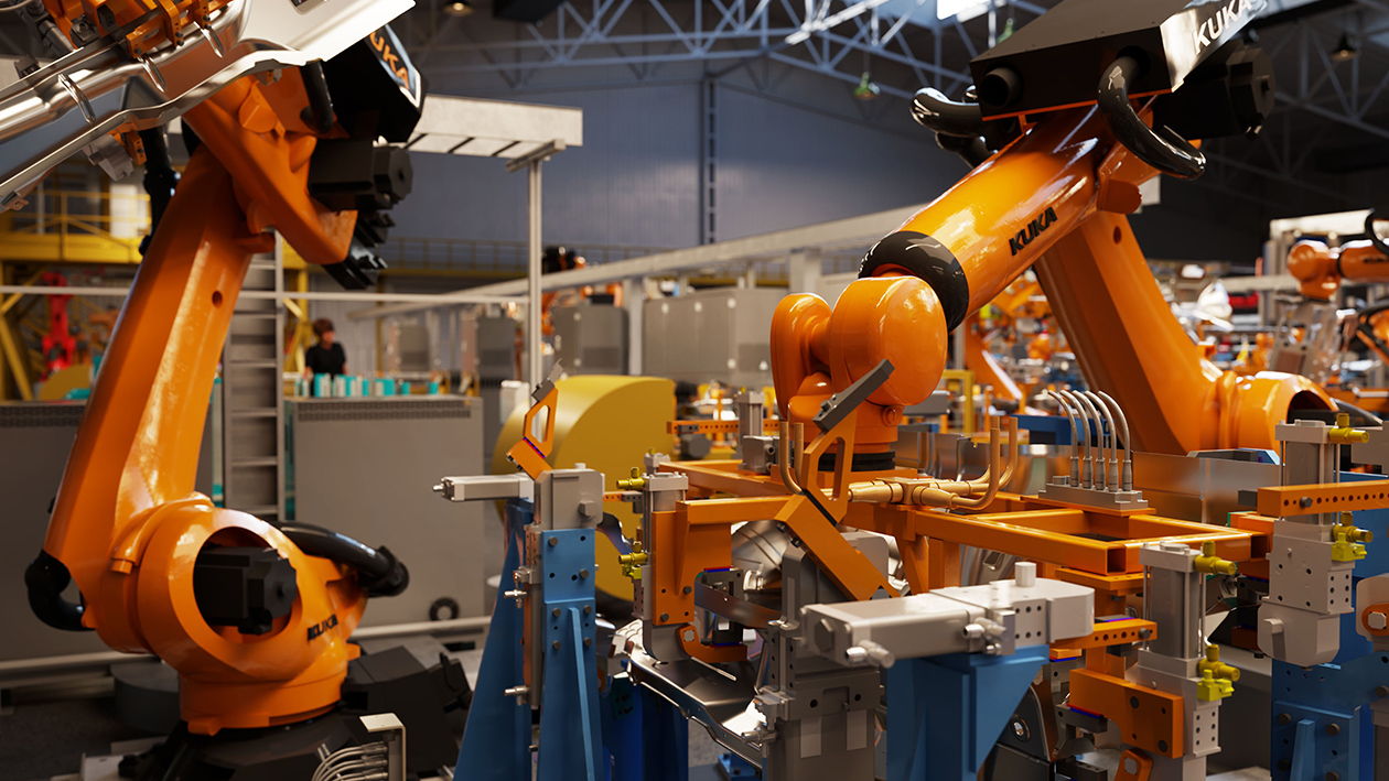 産業用メタバースのためのデジタル ツインを構築する | NVIDIA