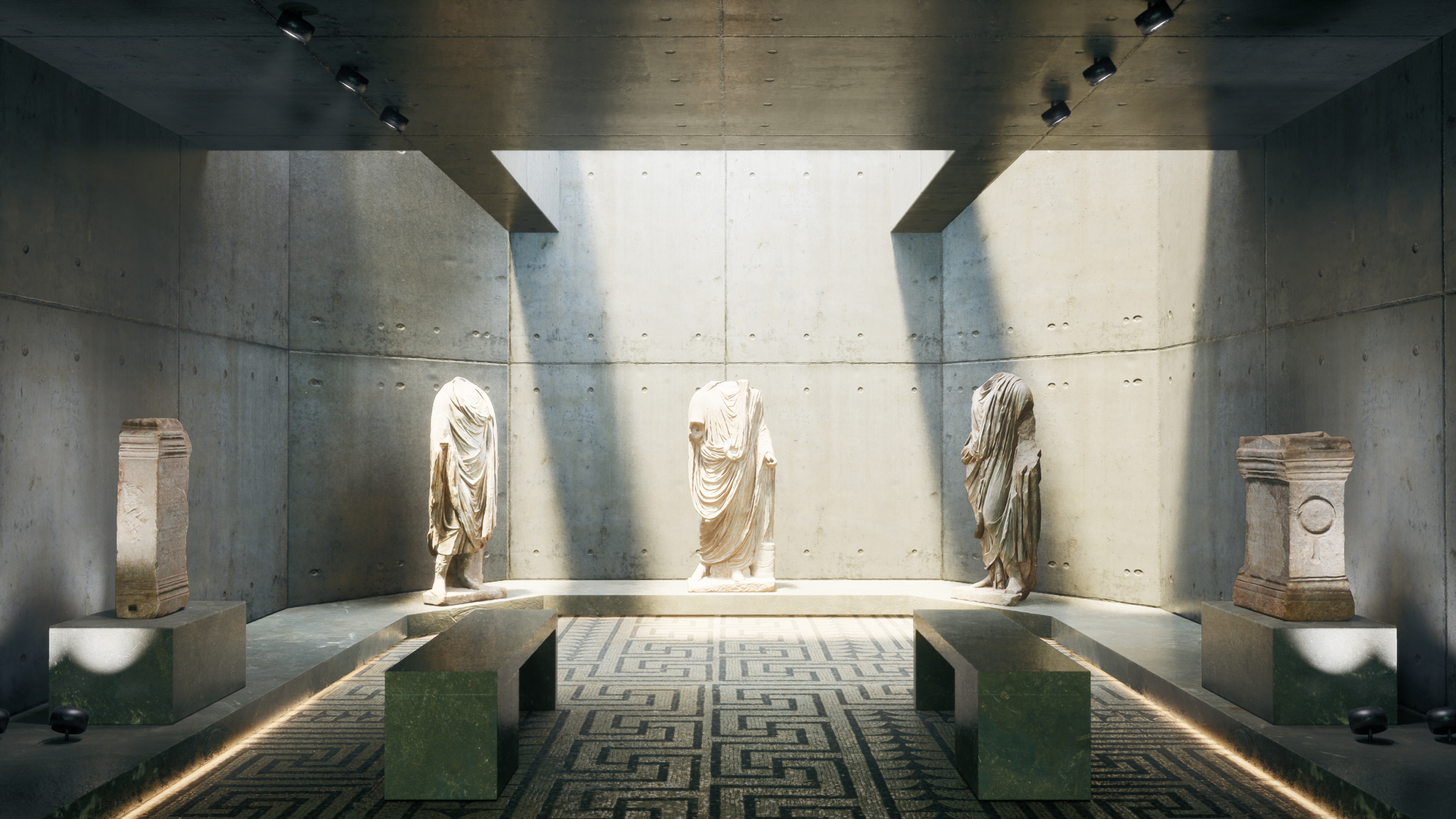 3D 建模與渲染應用示意圖