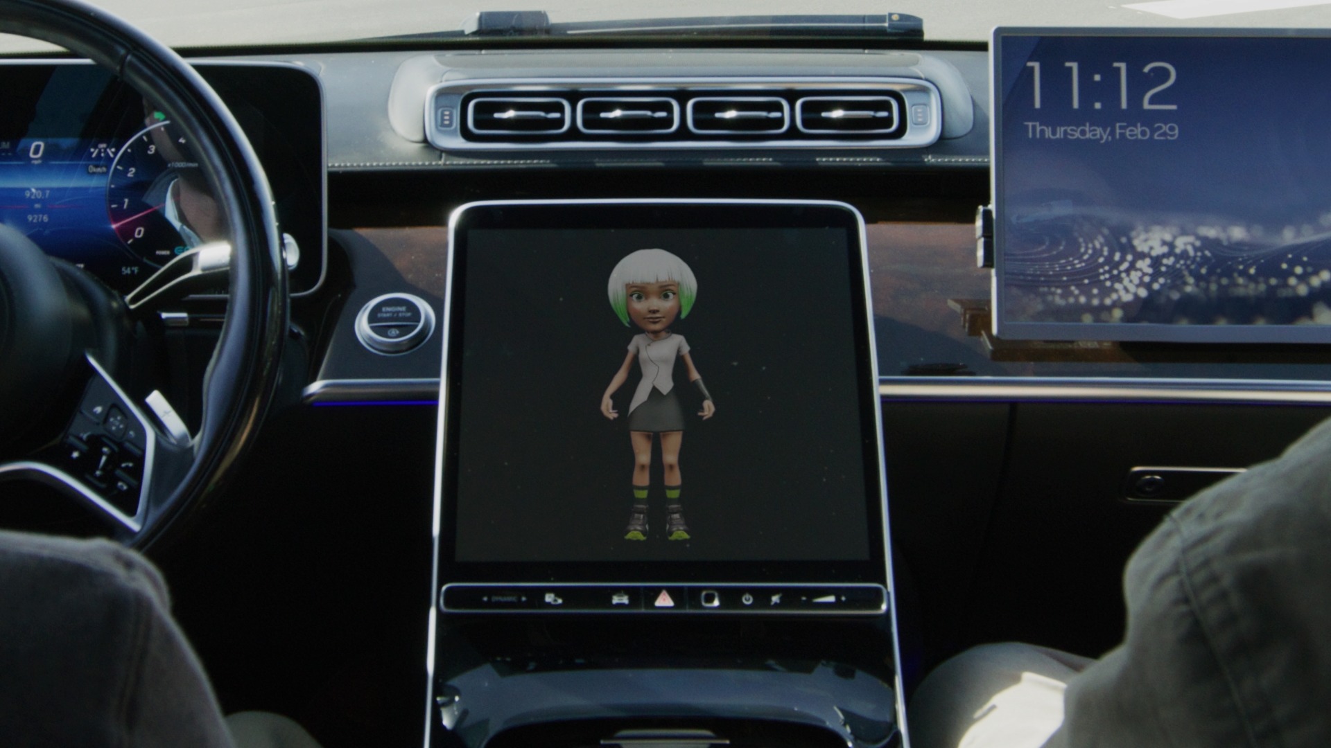  La experiencia generativa de IA en el vehículo con tecnología de NVIDIA DRIVE