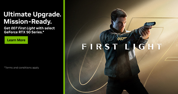 Ultimate Upgrade: 007 First Light GeForce RTX 50 Series Bundle