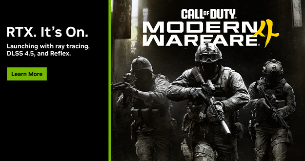 Call of Duty®: Modern Warfare 4® Campaign Early Access Begins October 16th With DLSS 4.5 Dynamic Multi Frame Generation & Super Resolution