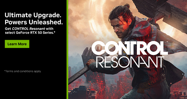 CONTROL Resonant GeForce RTX 50 Series Bundle Available Now