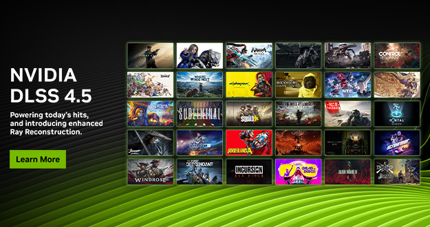 DLSS 4.5 Ray Reconstruction Announced; Over 1000 RTX Games & Apps Available Now