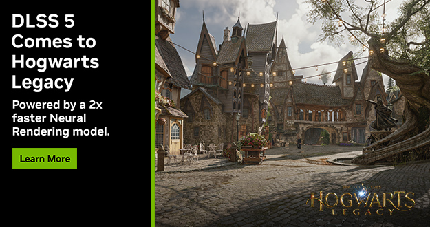 DLSS 5 Comes To Hogwarts Legacy & RTX Spark, Powered By 2X Faster Model