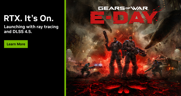Gears of War: E-Day Launches October 6th With DLSS 4.5 & Ray Tracing