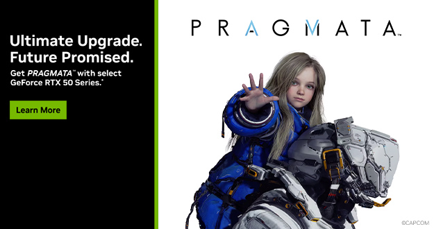 Ultimate Upgrade - PRAGMATA™ GeForce RTX 50 Series Bundle Available Now