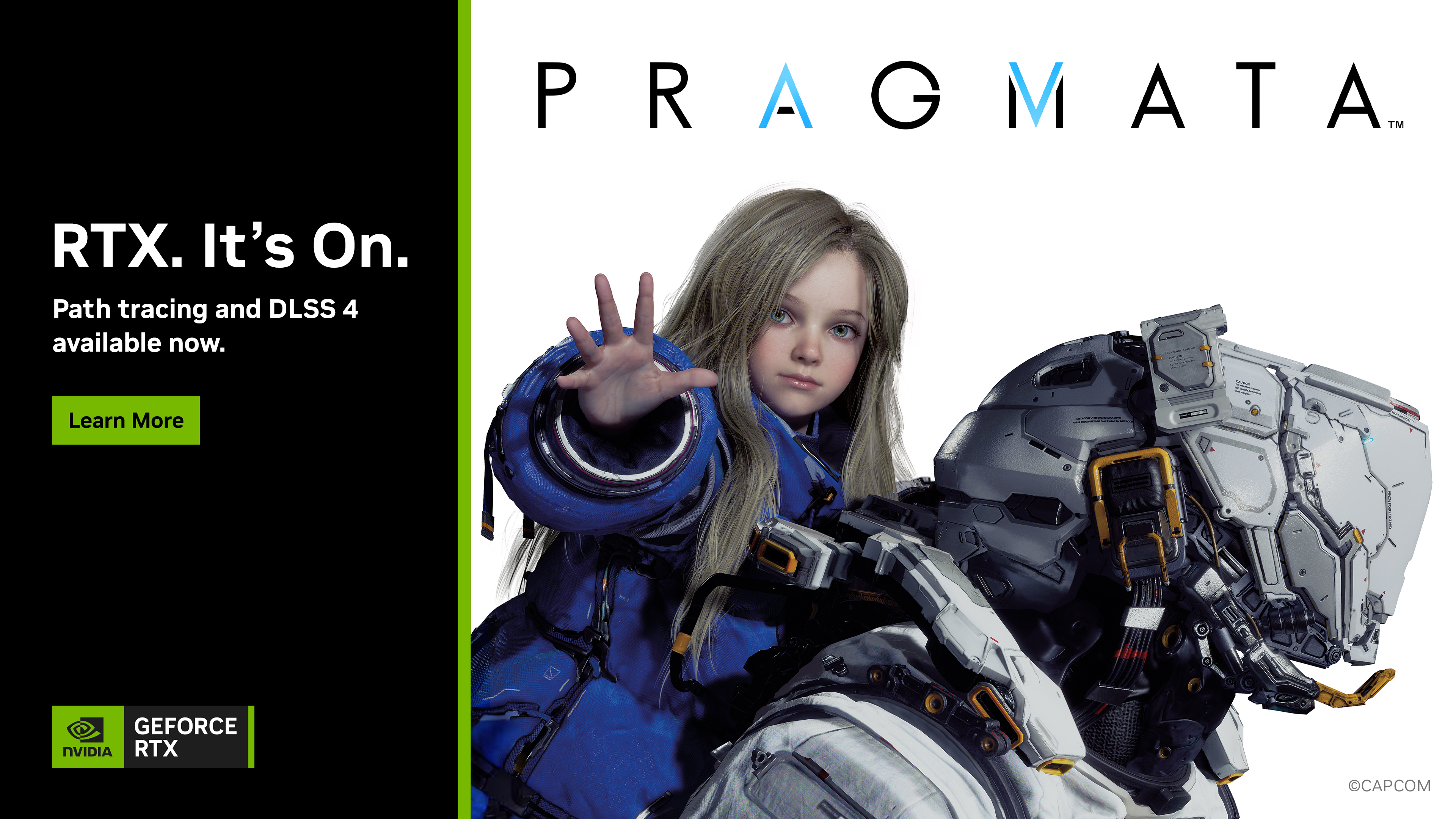 PRAGMATA™』が提供開始、パス トレーシング、DLSS マルチ フレーム生成 