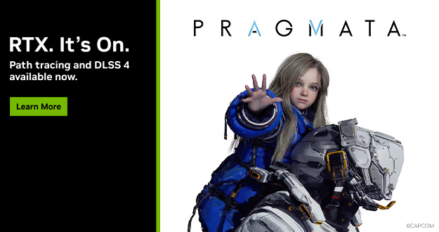  PRAGMATA™ Available Now With Path Tracing, DLSS Multi Frame Generation & DLSS Ray Reconstruction
