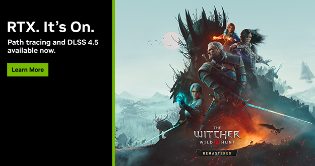 The Witcher 3: Wild Hunt — Remastered Path Tracing & DLSS 4.5 Ray Reconstruction Update Out Now