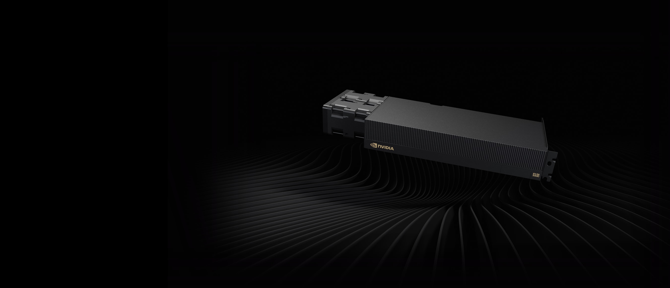 Carte NVIDIA RTX PRO 5500 Blackwell Workstation Edition sur le visuel officiel