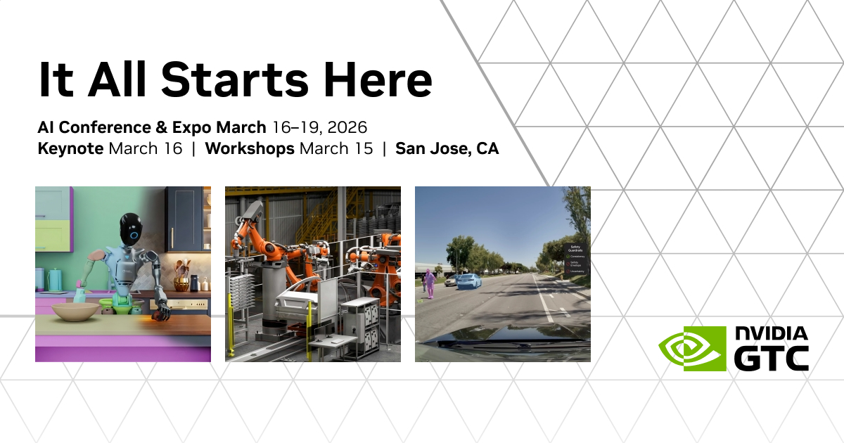 Physical AI Days Conference Sessions | NVIDIA GTC 2026