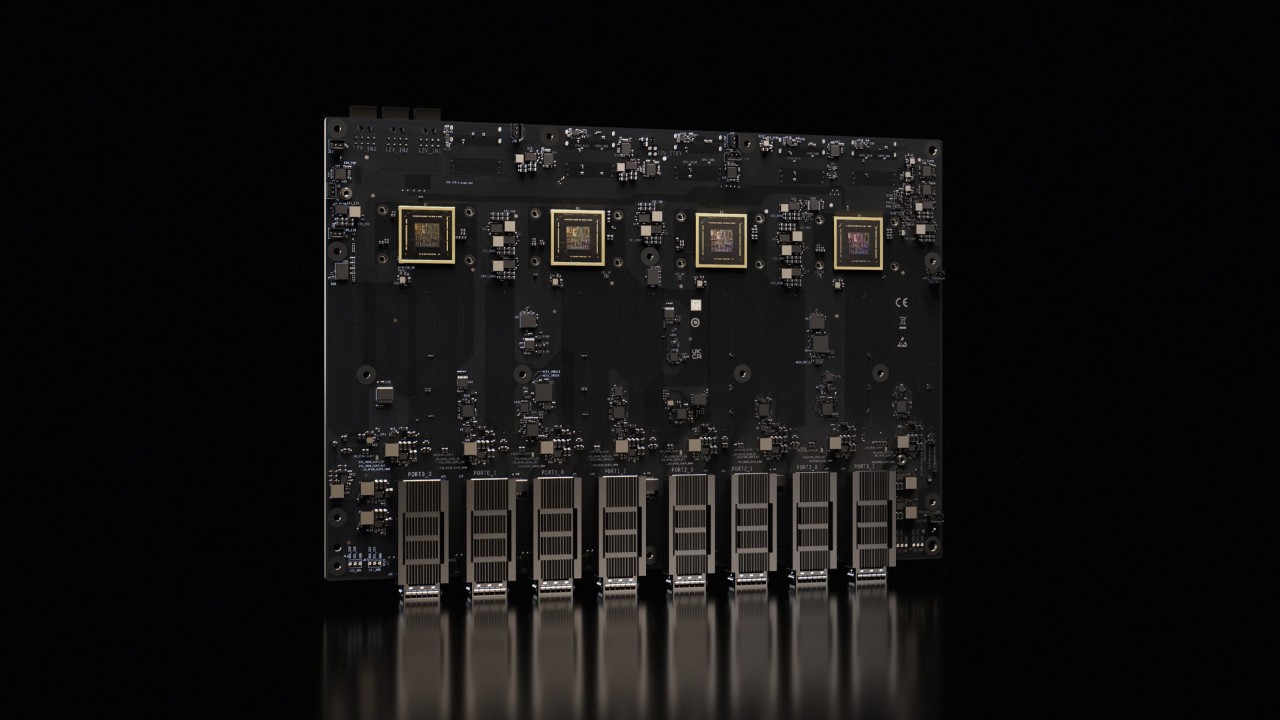 NVIDIA ConnectX-8 SuperNIC PCIe Switch