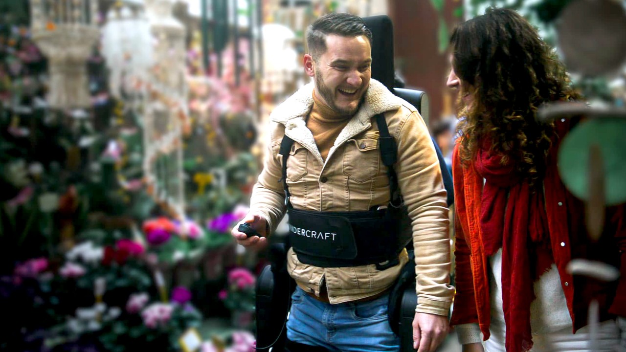 Physical AI personal powered exoskeleton