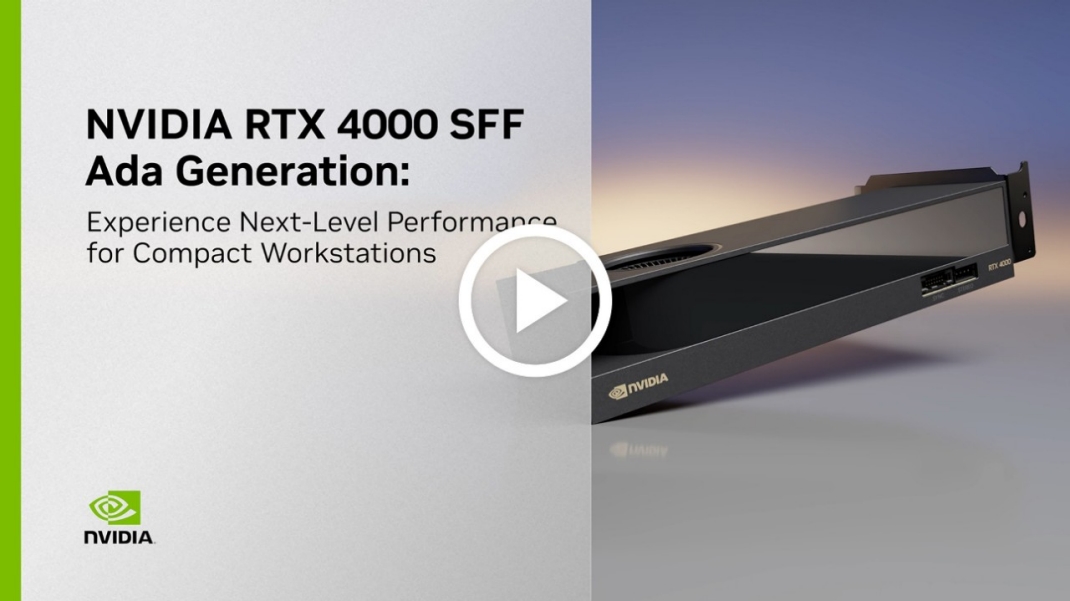 GPU RTX 4000 SFF Geração Ada | NVIDIA