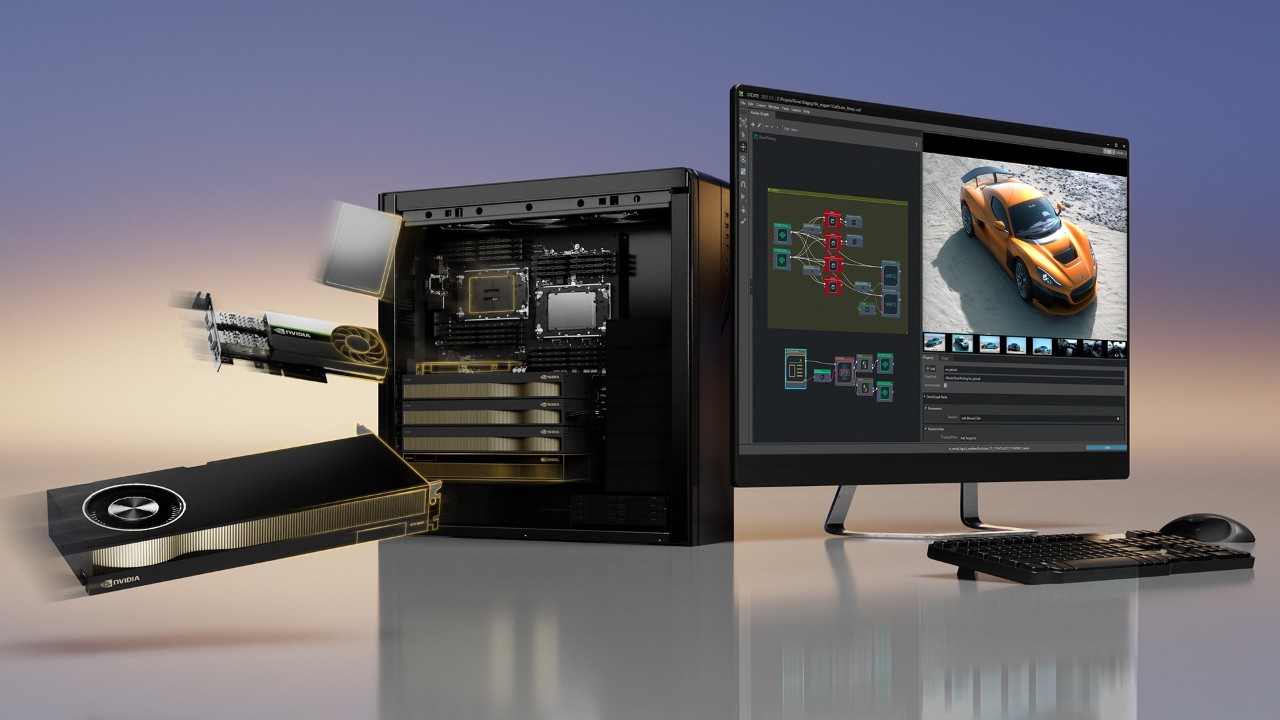 Professionelle Workstations mit NVIDIA RTX-Grafik