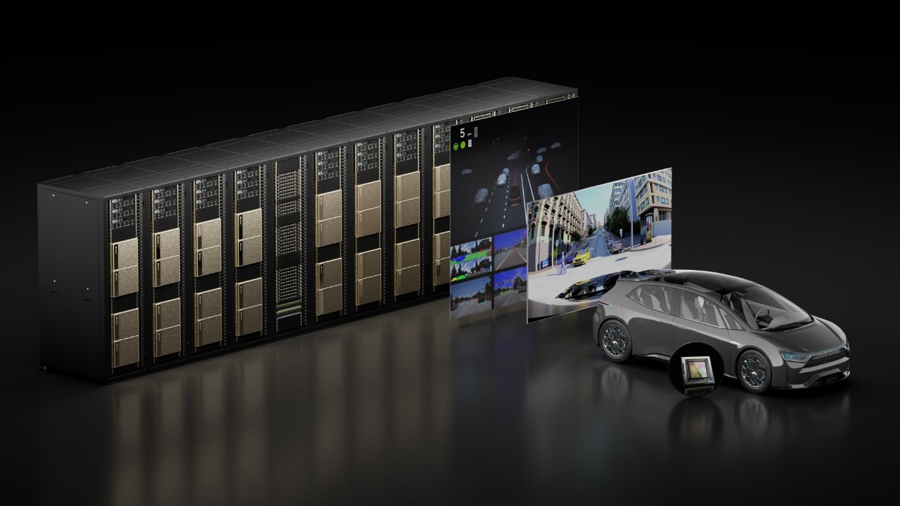 Ilustración del superordenador NVIDIA DGX