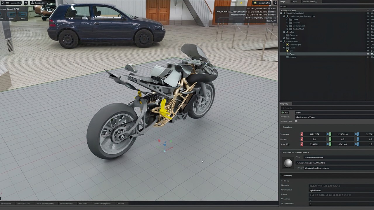 Diseño de una motocicleta