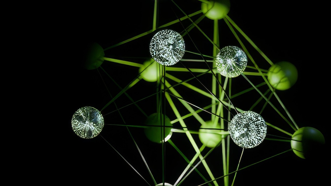 Una imagen de una red neuronal.