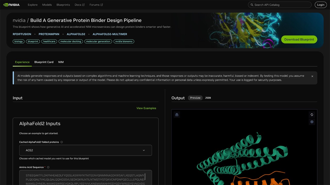 NVIDIA BioNeMo Blueprints