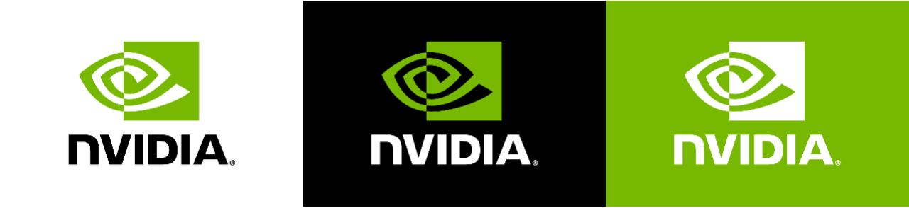 Utiliser la couleur correcte pour les logos NVIDIA