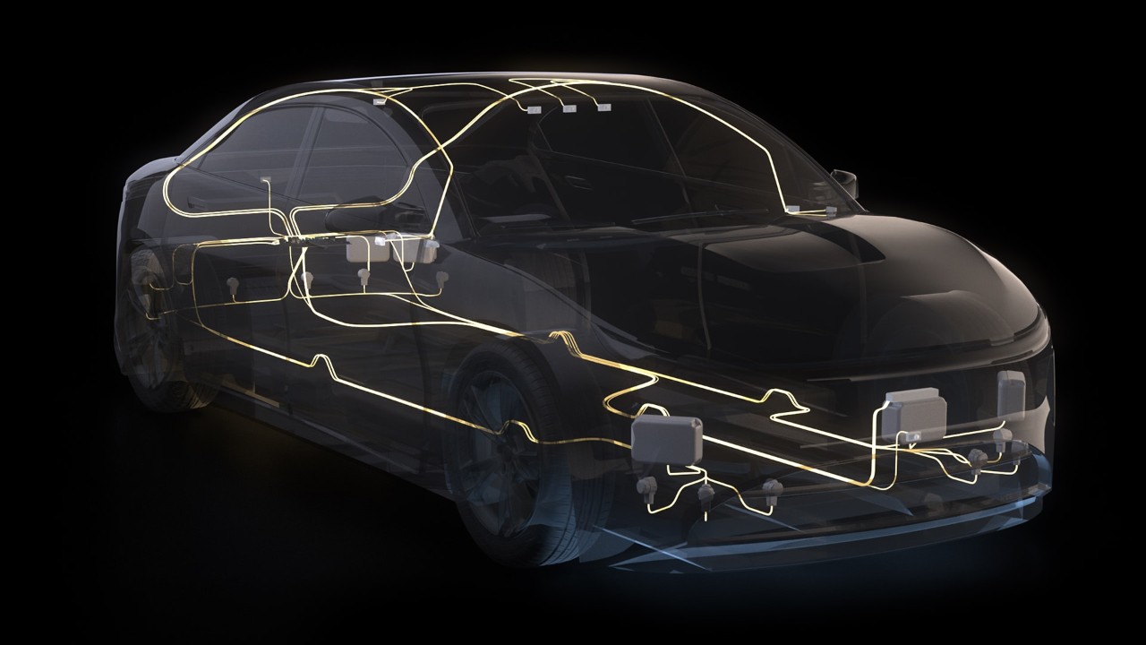 Image of a vehicle being designed