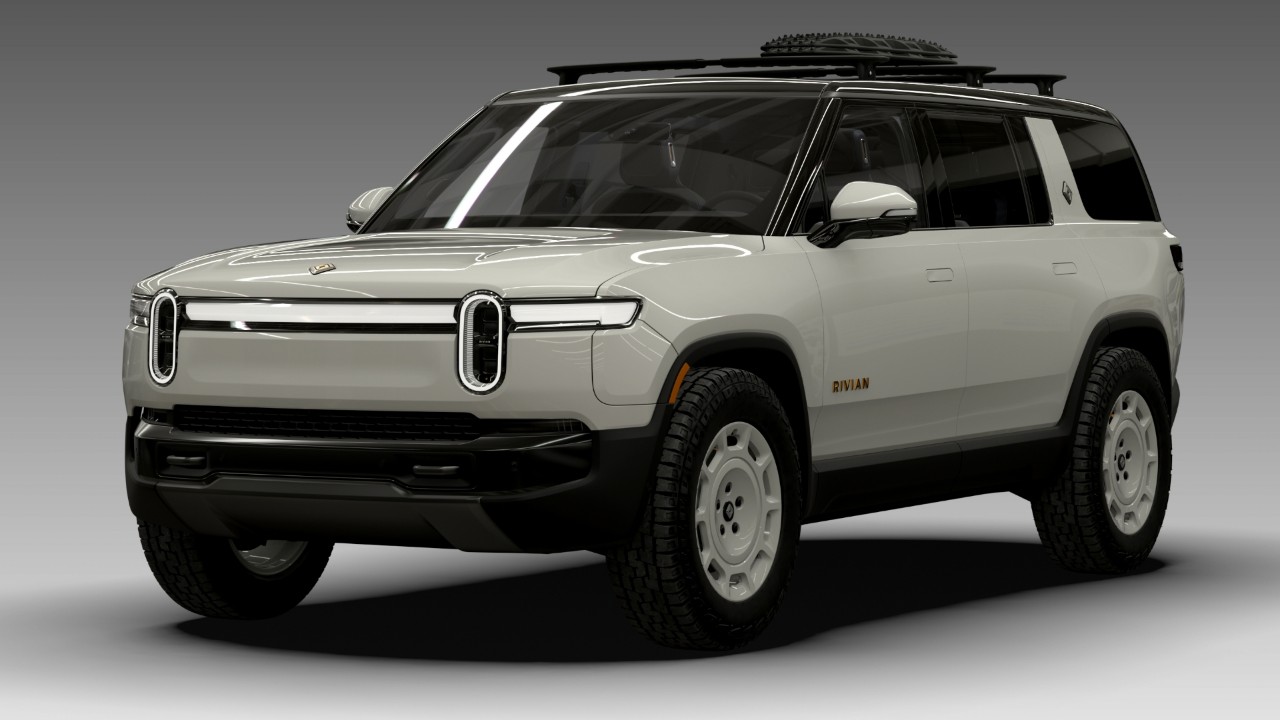 Rivian demo at NVIDIA GTC showcasing AI in electric vehicle design