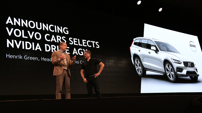 Volvo Cars Selects NVIDIA DRIVE AGX Xavier for Production Cars
