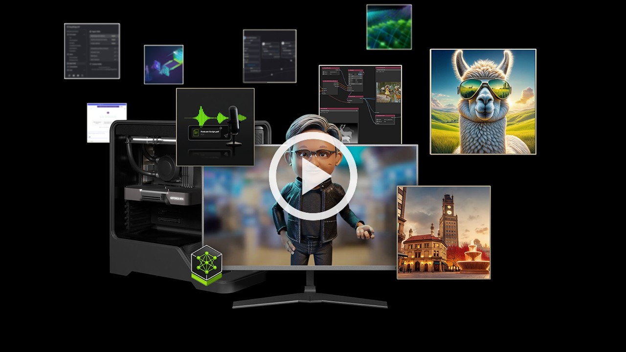 NVIDIA GeForce RTX AI PC| Potenza all'IA avanzata