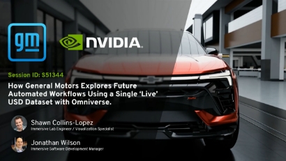 GM esplora i flussi di lavoro automatizzati con USD e Omniverse nella progettazione automobilistica