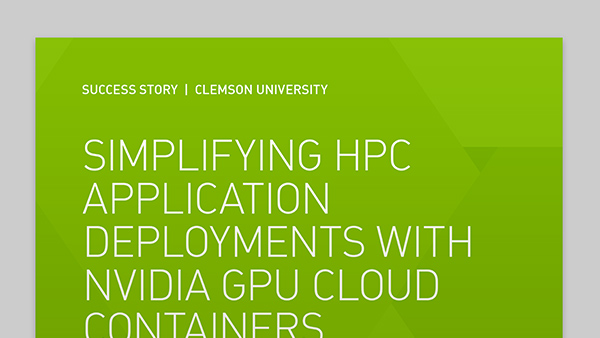 HPC 管理者が GPU 最適化コンテナーをサポートする