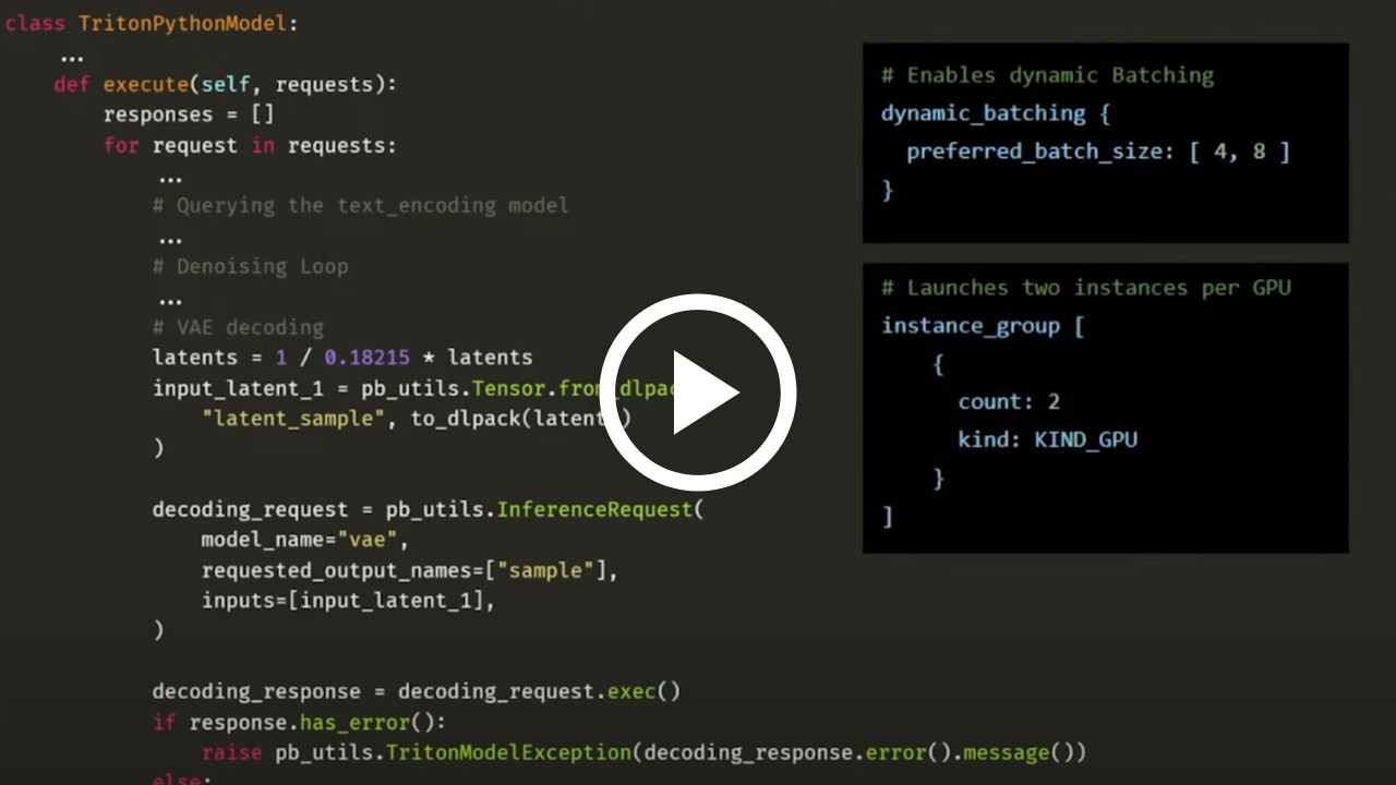 Triton para la Implementación sin Esfuerzo de un Pipeline de Stable Diffusion