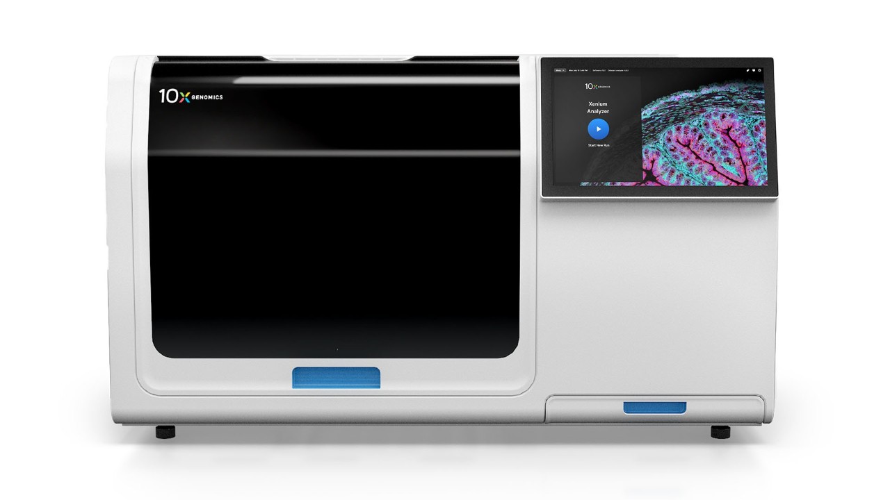 El 10x Genomics Xenium Analyzer. Imagen proporcionada por 10x Genomics