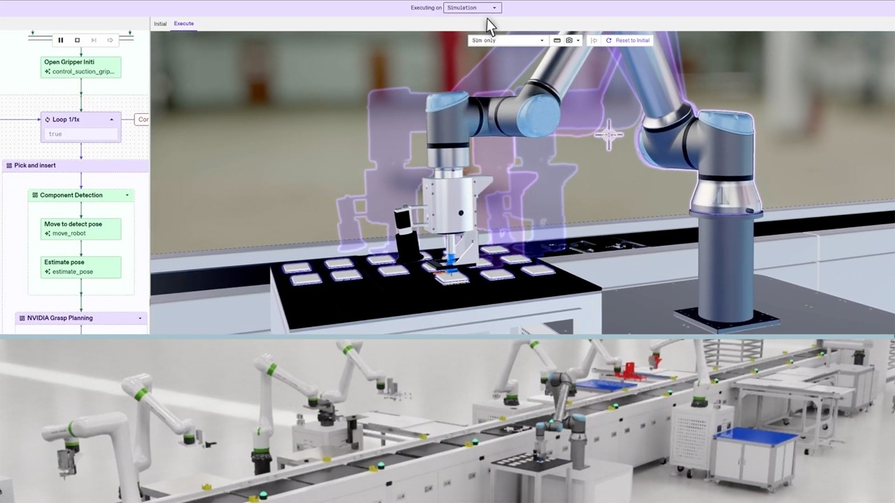NVIDIA and Intrinsic at Automatica 2025