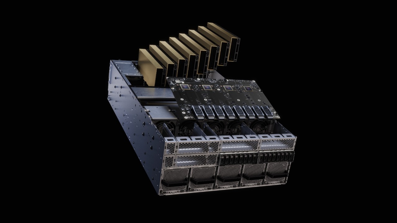 Renderización de hardware NVIDIA RTX Pro 6000