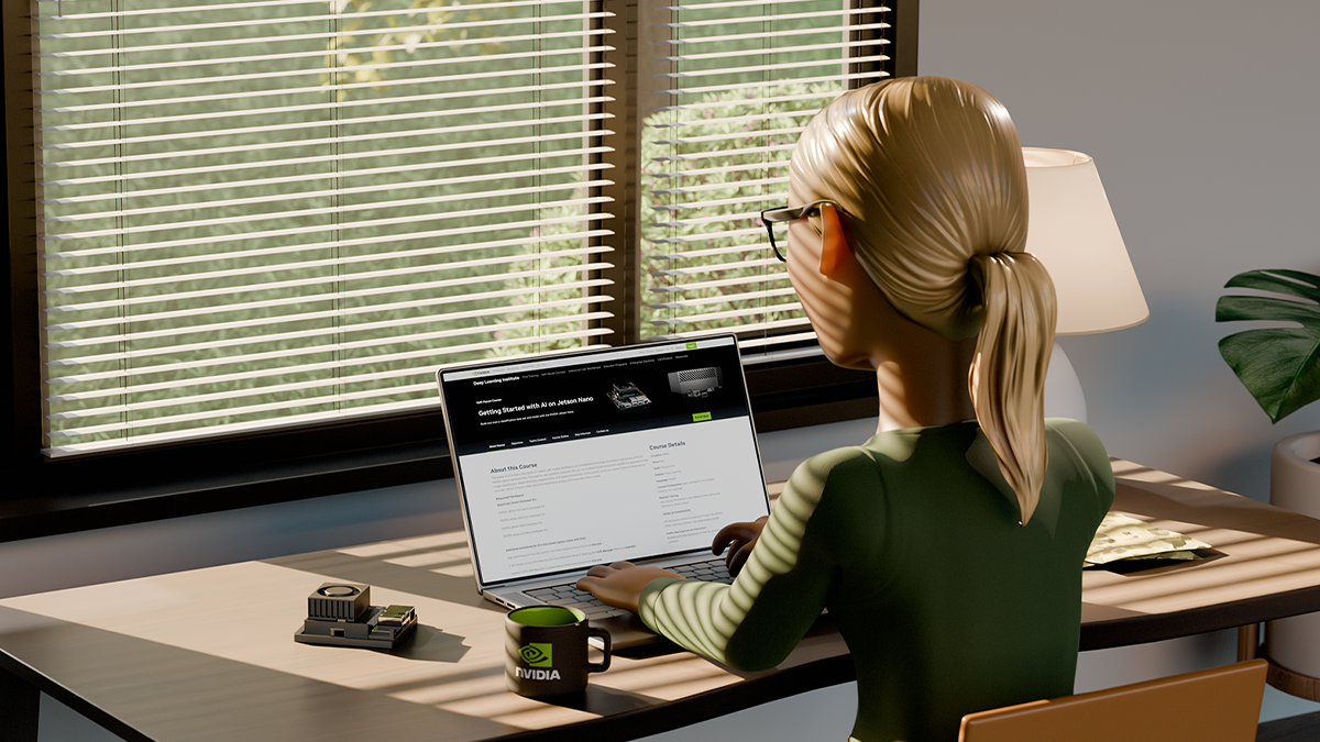 jetson nano super on the desk