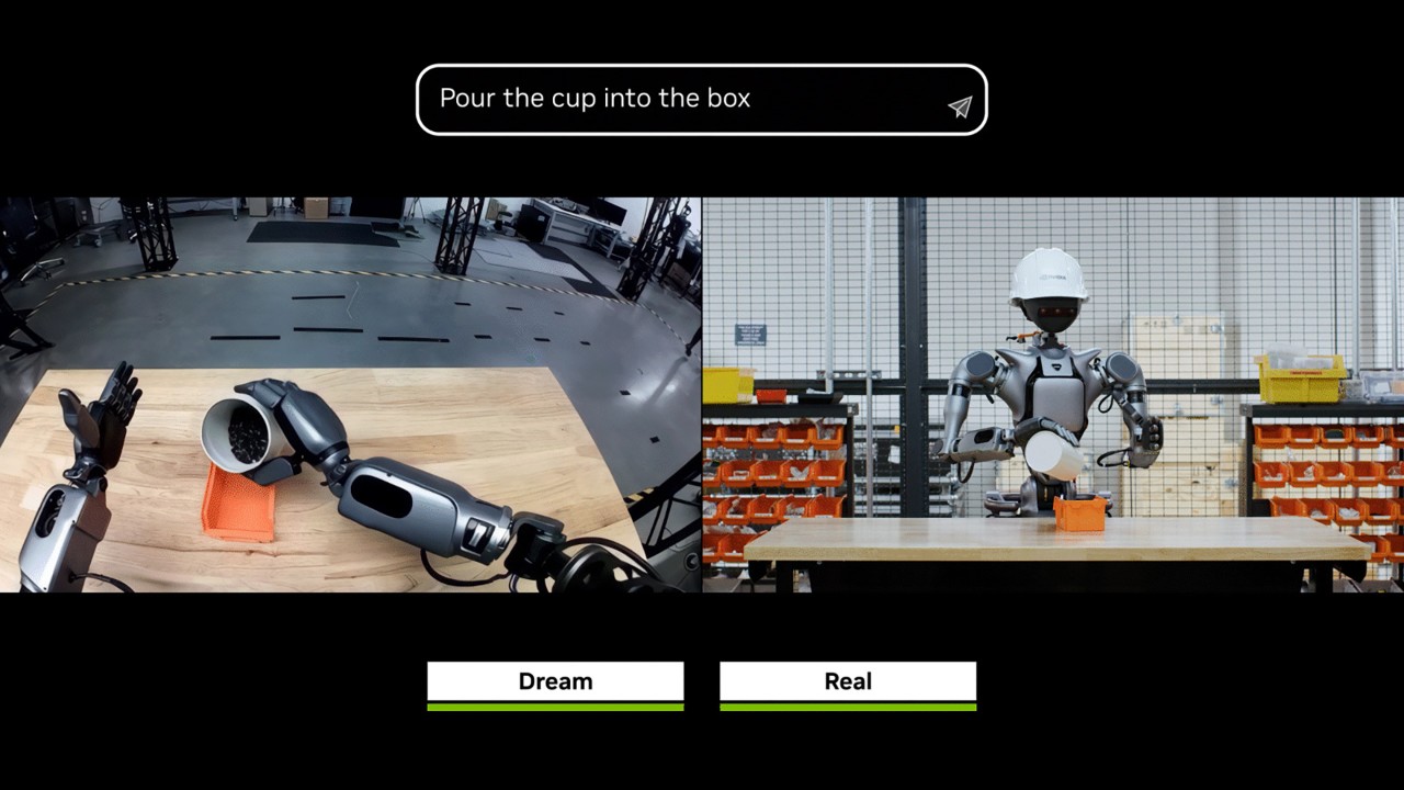 Train robot policies in simulation
