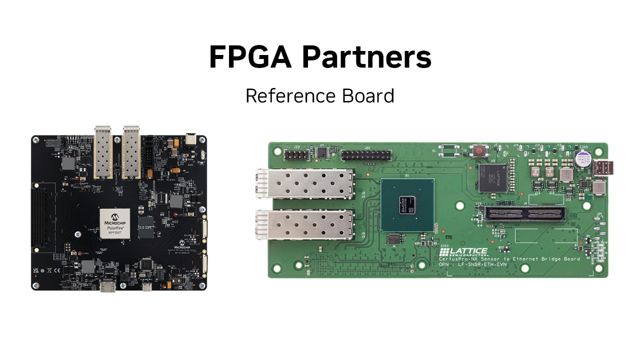 Start development with FPGA eval boards from Lattice or Microchip