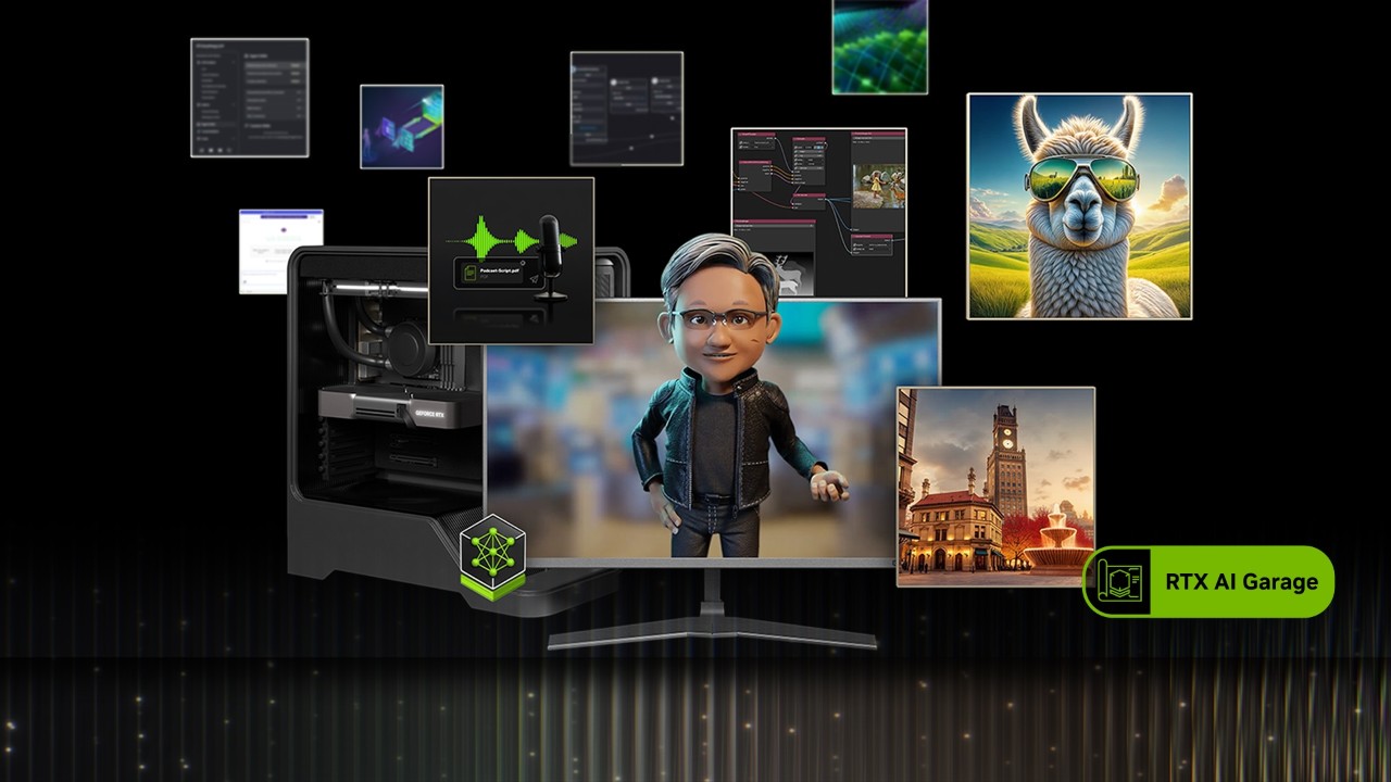RTX AI Garage: NIM Microservices พร้อมให้ใช้งานแล้ว
