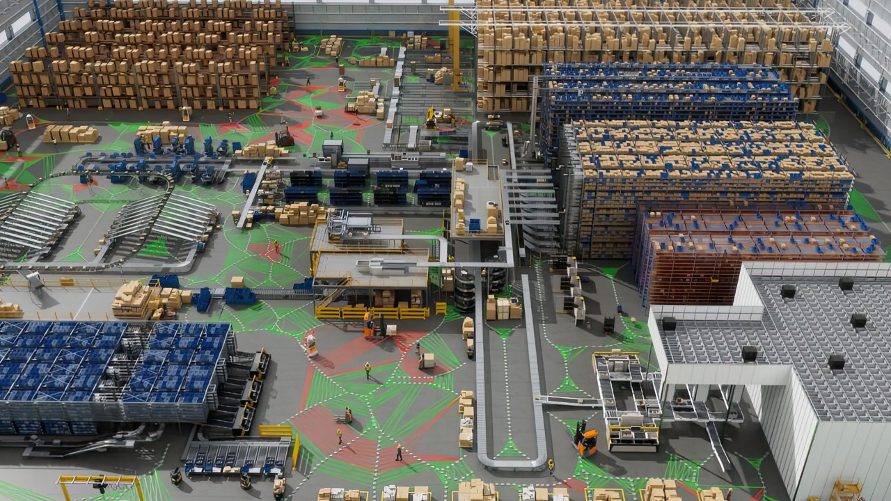 Mega 是 NVIDIA Omniverse Blueprint 的一項要件