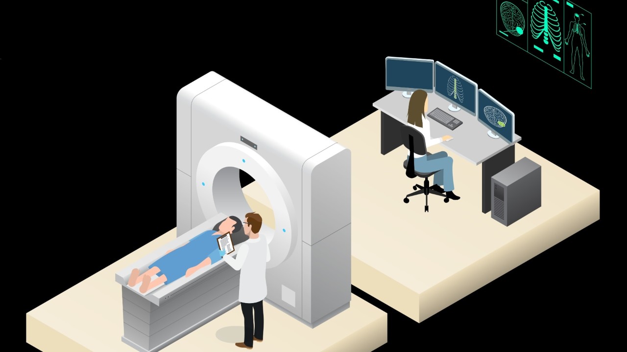 利用 AI 加速放射工作流程