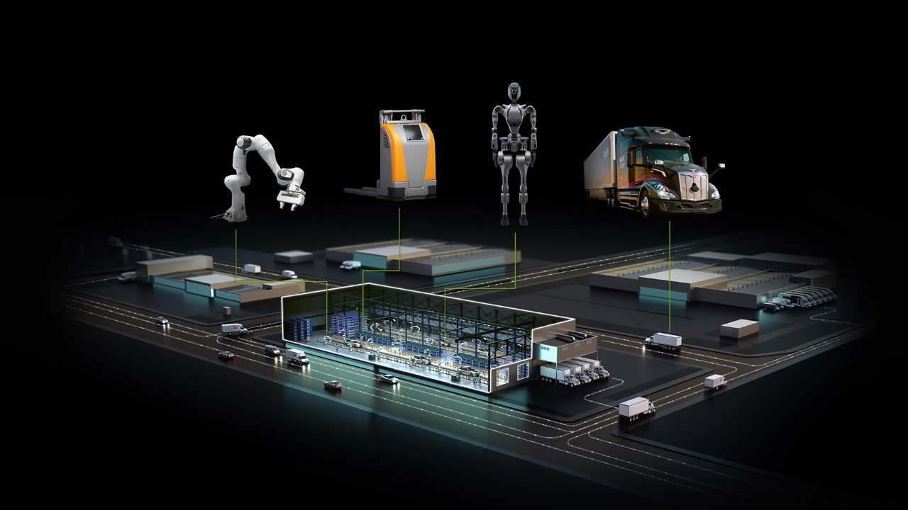 在 CES Foundry 的「物理 AI」議程中，以機器人技術與 AI 系統為例。